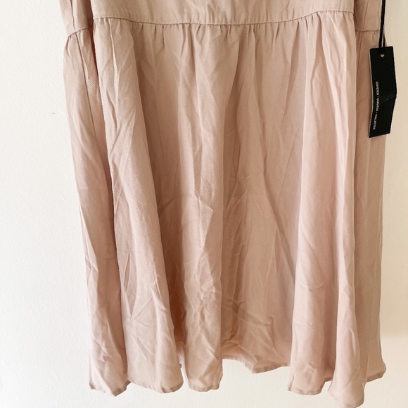 NWT Lulu's Sunflower Sweetheart Beige Mini Dress - Picture 7 of 13